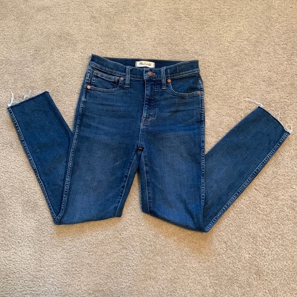 Madewell 10” high rise skinny jeans - Picture 2 of 8